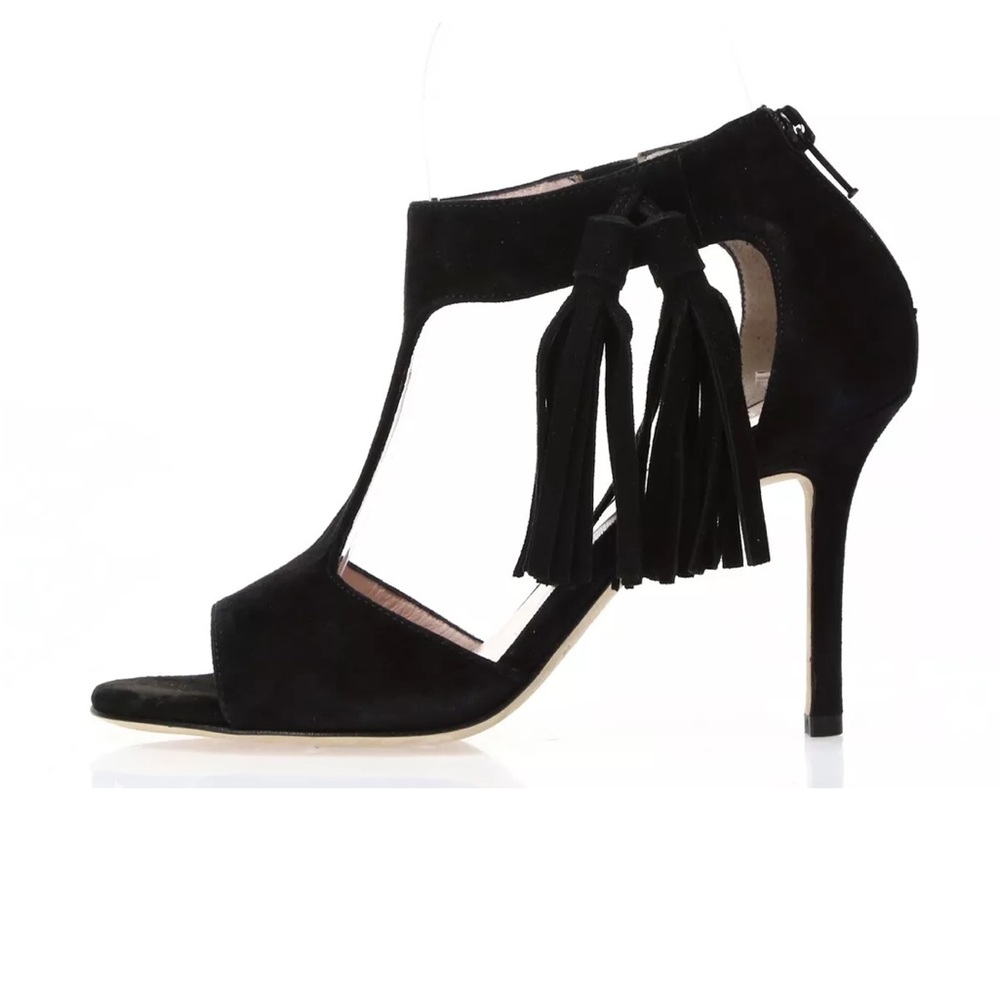 Kate Spade ♠️ Inga Suede Fringe Stiletto